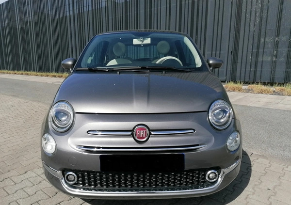 Fiat 500 cena 40900 przebieg: 36000, rok produkcji 2018 z Kuźnia Raciborska małe 191